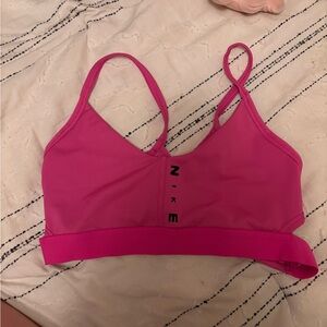 Nike Hot Pink Adjustable-Strap Sports bra